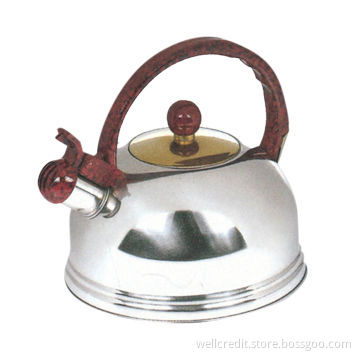 Hot selling good quality stainless steel whistling kettle with hot design